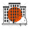 building explosion logo