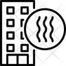 building heating icons free