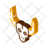 pirate skeleton logo