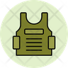 icons for bulletproof vest