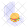 icon burger box