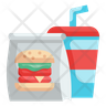 burger package emoji
