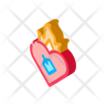 fire heart icons