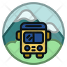 camping bus icon download