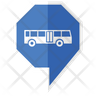 bus route map icons free