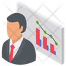 business trading icon svg