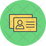 business card icon png