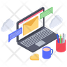 incoming email icon svg