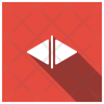 forward button square icon