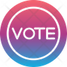 vote button logos