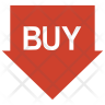 icons for buy arrow