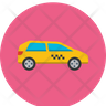 taxi light icon svg