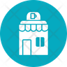 restaurant building icon png