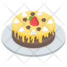 icon for strawberry cake