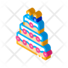 caramel cake icon download