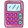 icons of calculator app