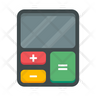 investment calculator symbol