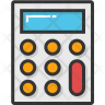 icons of web calculator