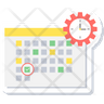 study schedule icon download