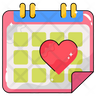 icons of calendar view day