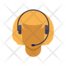icon for call centre agent