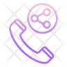 call share icon png