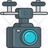 icons of camera drone