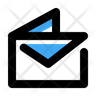 mail fire icon png