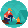 icon for campfire