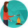 camping food icon svg