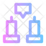 political debate emoji