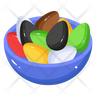 free candies bowl icons