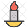 icon for candle emoji