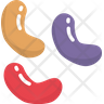 icons for candy bean