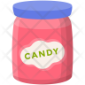 candy jar icon svg