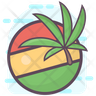 icon cannabis symbol