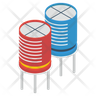 icon for power capacitor