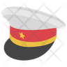 officer cap symbol