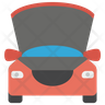 icon for car bonnet