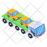 icon for car carrier