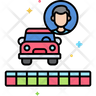 icons of car driving test