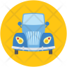 icons for car front view