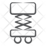 hydraulic lift symbol