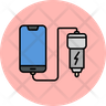 icons of charging pin
