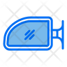 icon for rearview mirror