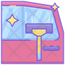 icons for car window cleaning