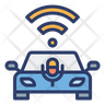 car with voice control icon png