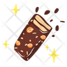 free caramel chocolate bar icons