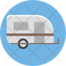 caravan car icon svg