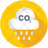 carbon-emission icons